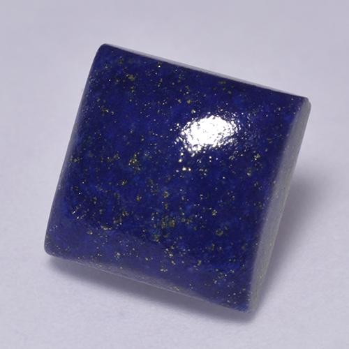 Lapis-lazuli Bleu foncé naturelle Carré, 6.61 ct, Opaque
