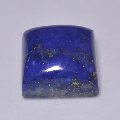 Lapis-lazuli Bleu marine intense naturelle Carré, 8.43 ct, Opaque