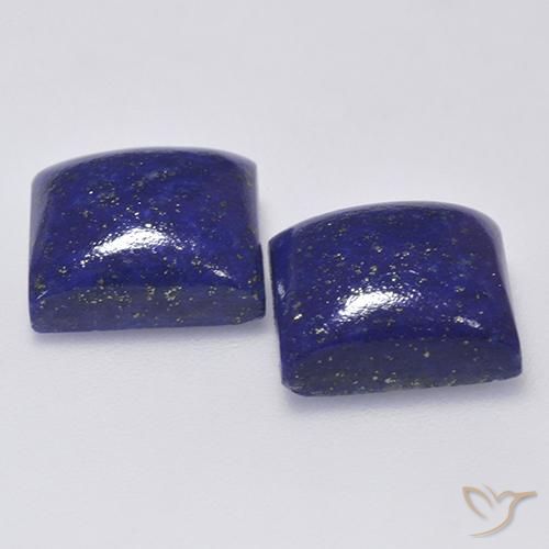 Shop natural 13.42ct Bleu très profond Lapis-lazuli gems, Carré, from Afghanistan at GemSelect. In stock, global shipping!