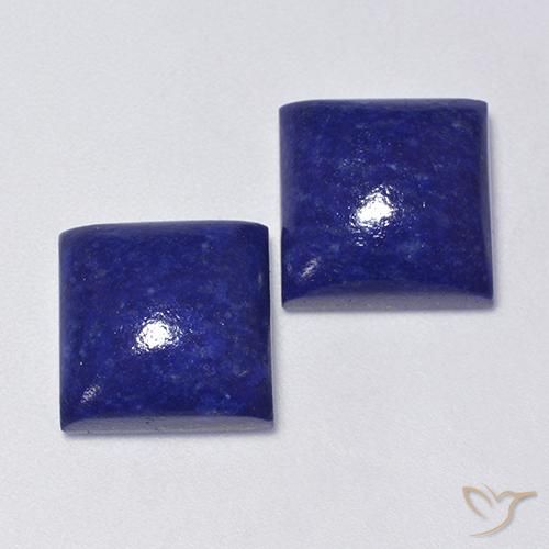 Shop natural 14.15ct Bleu très profond Lapis-lazuli gems, Carré, from Afghanistan at GemSelect. In stock, global shipping!