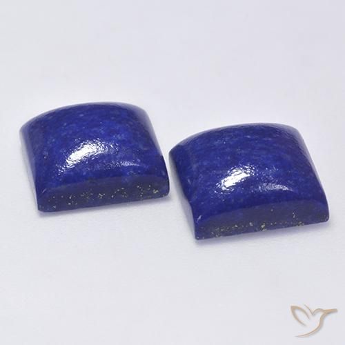 Shop natural 14.15ct Bleu très profond Lapis-lazuli gems, Carré, from Afghanistan at GemSelect. In stock, global shipping!