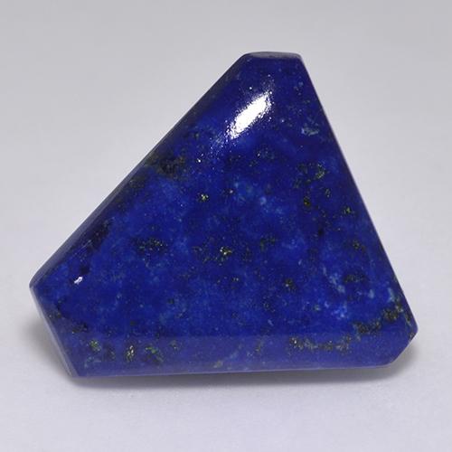 Lapis-lazuli Bleu marine intense naturelle Trillion, 28.20 ct, Opaque
