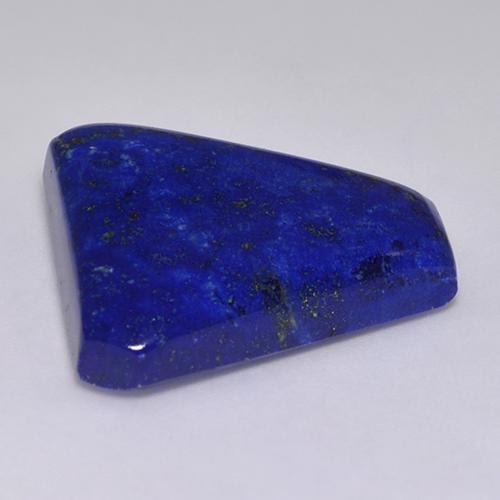 Lapis-lazuli Bleu marine intense naturelle Trillion, 28.20 ct, Opaque
