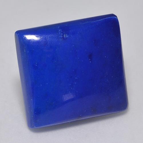 Lapis-lazuli Bleu vif naturelle Carré, 10.93 ct, Opaque