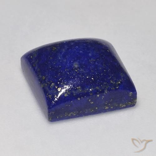 Lapis-lazuli Bleu très profond naturelle Carré, 7.14 ct, Opaque