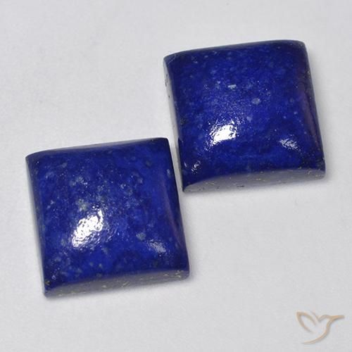 Shop natural 13.70ct Bleu marine intense Lapis-lazuli gems, Carré, from Afghanistan at GemSelect. In stock, global shipping!