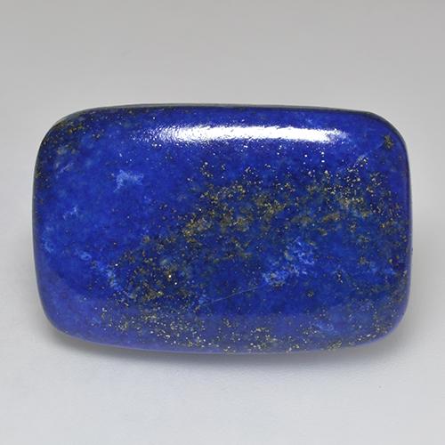 Lapis-lazuli bleue naturelle coupe coussin, 37,33 ct, opaque