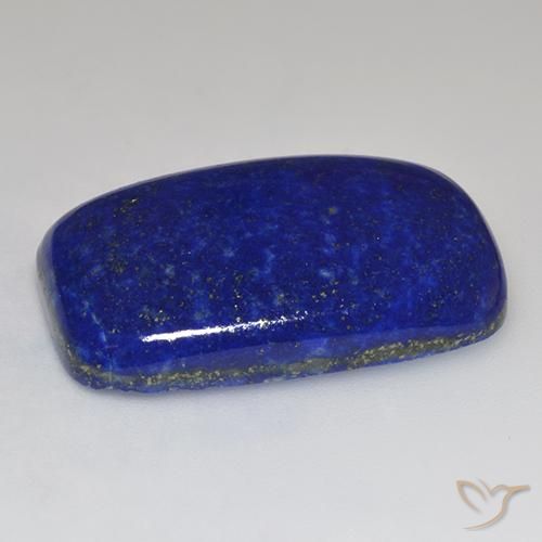 Lapis-lazuli Bleu foncé naturelle Coussin, 42.16 ct, Opaque