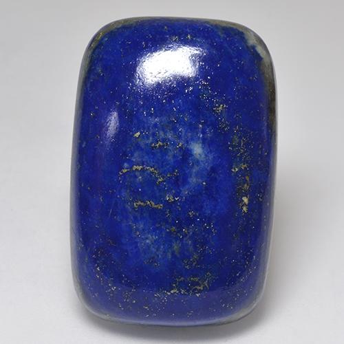 Lapis-lazuli bleue naturelle coupe coussin, 50,14 ct, opaque