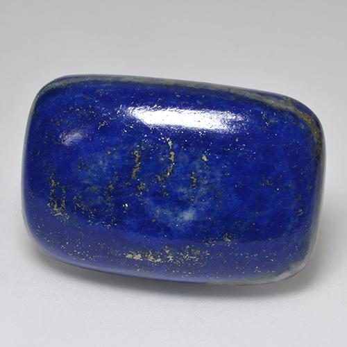 Lapis-lazuli bleue naturelle coupe coussin, 50,14 ct, opaque