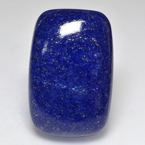 Lapis-lazuli bleue naturelle coupe coussin, 49,35 ct, opaque