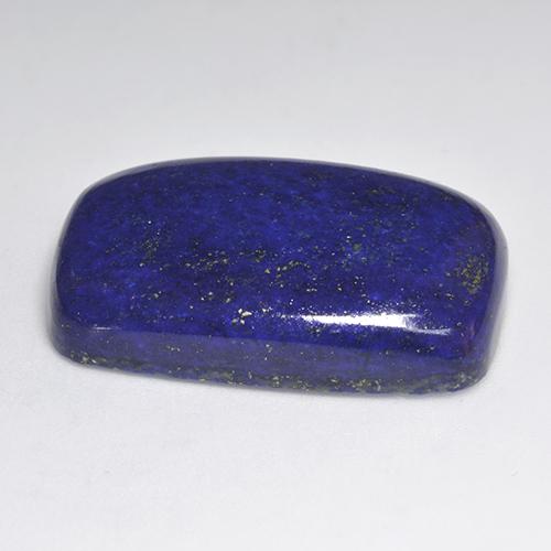 Lapis-lazuli Bleu égyptien profond naturelle Coupe coussin, 48.50 ct, Opaque