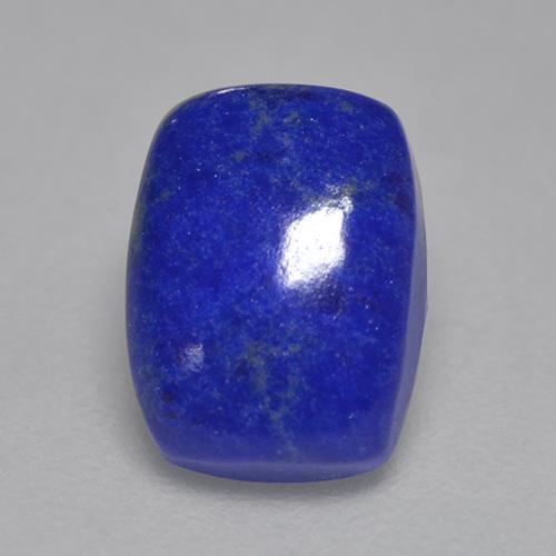 Lapis-lazuli bleue naturelle coupe coussin, 1,32 ct, opaque