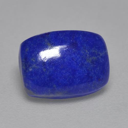 Lapis-lazuli bleue naturelle coupe coussin, 1,32 ct, opaque