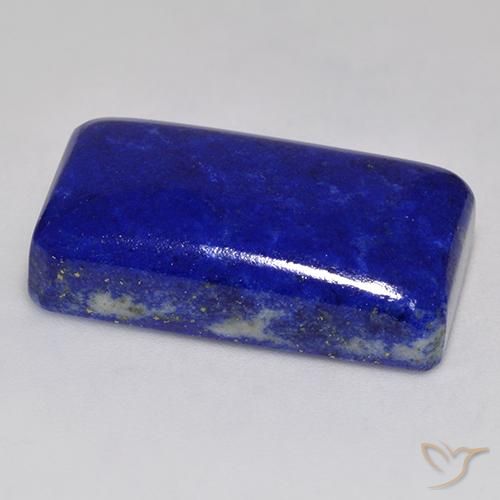 Lapis-lazuli Bleu marine intense naturelle Octogone / coupe Émeraude, 32.27 ct, Opaque