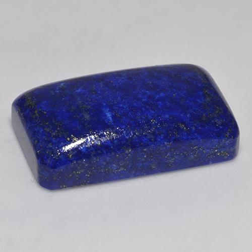 Lapis-lazuli Bleu marine intense naturelle Taille émeraude, 33.56 ct, Opaque