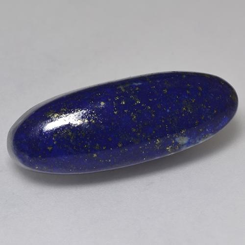 Lapis-lazuli Bleu foncé naturelle Coupe ovale, 17.21 ct, Opaque