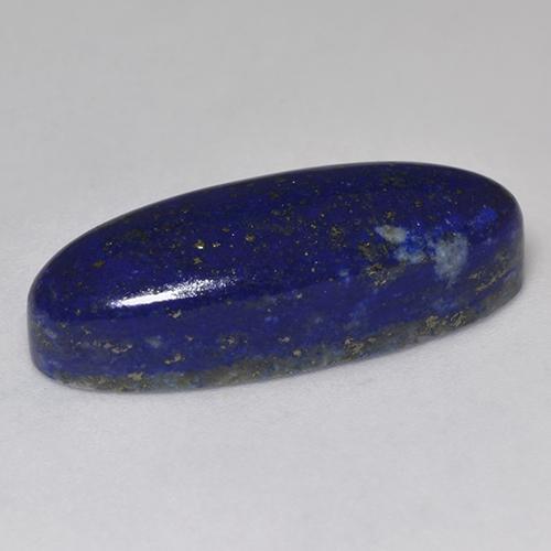 Lapis-lazuli Bleu foncé naturelle Coupe ovale, 17.21 ct, Opaque