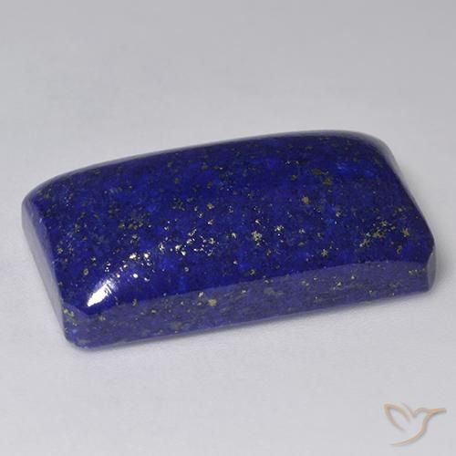 Lapis-lazuli Bleu foncé naturelle Octogone / coupe Émeraude, 30.67 ct, Opaque