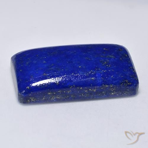 Lapis-lazuli Bleu marine intense naturelle Octogone / coupe Émeraude, 28.06 ct, Opaque