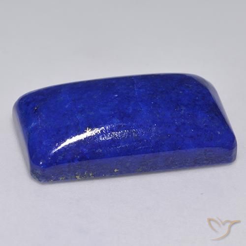 Lapis-lazuli Bleu marine intense naturelle Octogone / coupe Émeraude, 28.26 ct, Opaque