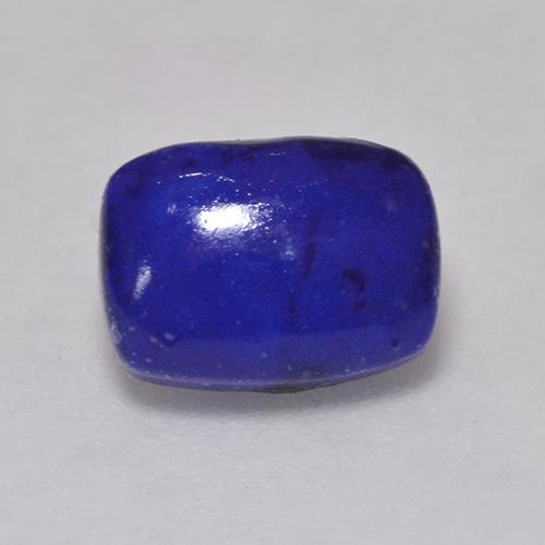 Lapis-lazuli bleue naturelle coupe coussin, 1,47 ct, opaque
