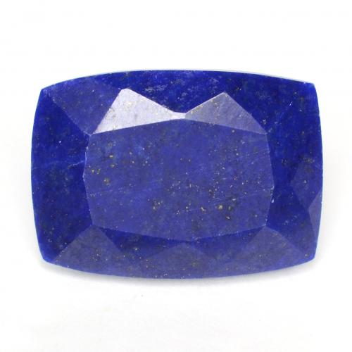Lapis-lazuli bleue naturelle coupe coussin, 6,36 ct, opaque