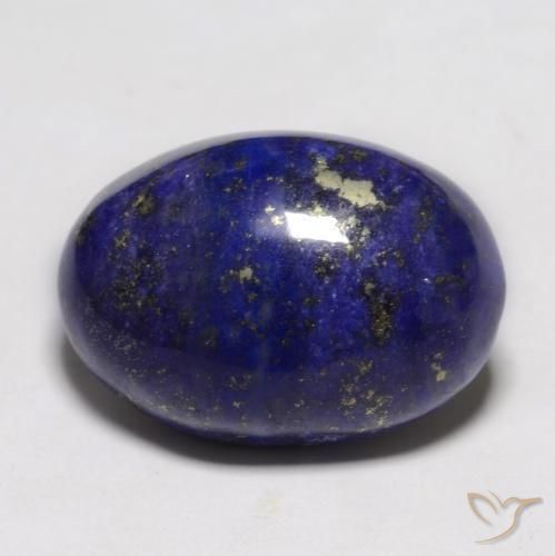 Lapis-lazuli Bleu foncé naturelle ovale, 11.25 ct, Opaque