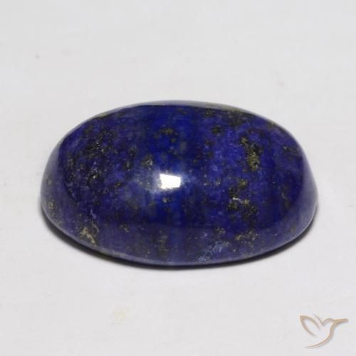 Lapis-lazuli Bleu foncé naturelle ovale, 11.25 ct, Opaque