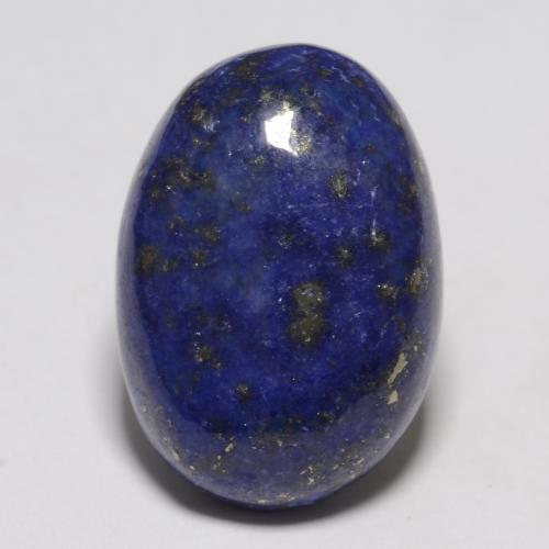 Lapis-lazuli bleue naturelle coupe ovale, 11,63 ct, opaque