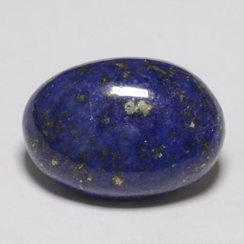 Lapis-lazuli bleue naturelle coupe ovale, 11,63 ct, opaque