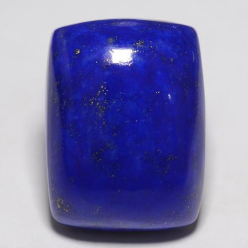 Lapis-lazuli Bleu marine intense naturelle Coupe coussin, 22.56 ct, Opaque