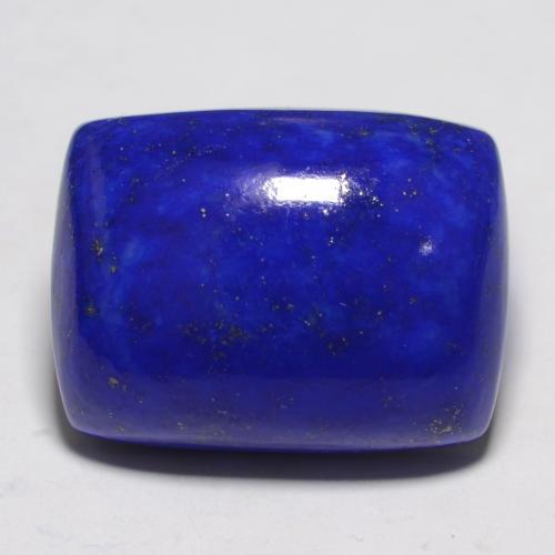 Lapis-lazuli Bleu marine intense naturelle Coupe coussin, 22.56 ct, Opaque