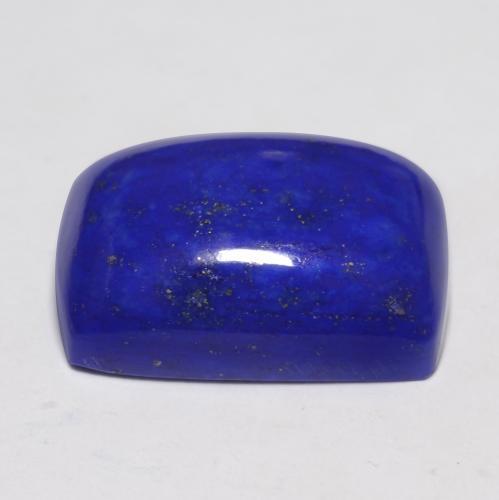 Lapis-lazuli Bleu marine intense naturelle Coupe coussin, 22.56 ct, Opaque