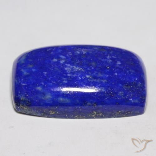 Lapis-lazuli Bleu électrique naturelle Coussin, 21.24 ct, Opaque