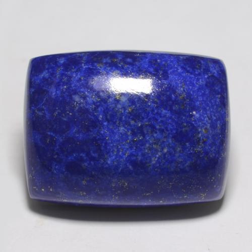 Lapis-lazuli Bleu égyptien profond naturelle Coupe coussin, 24.49 ct, Opaque
