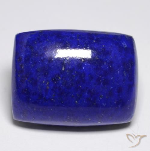 Lapis-lazuli Bleu marine intense naturelle Coussin, 22.69 ct, Opaque