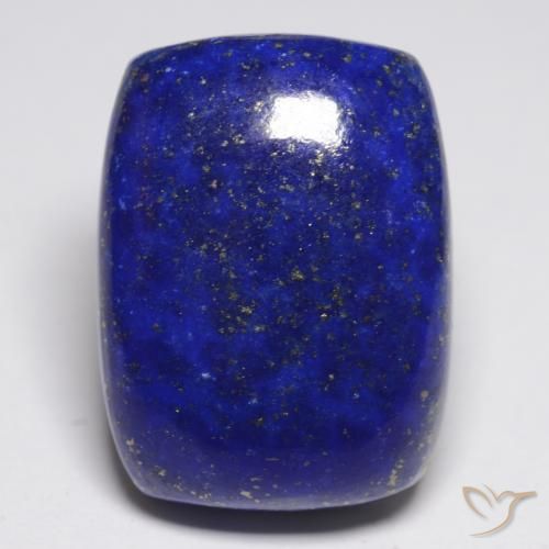 Lapis-lazuli Bleu marine intense naturelle Coussin, 23.82 ct, Opaque