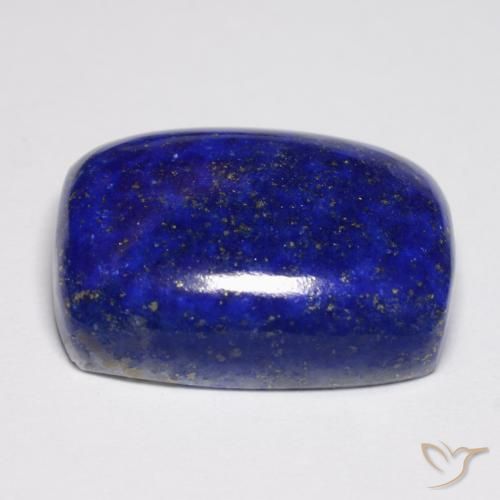 Lapis-lazuli Bleu marine intense naturelle Coussin, 23.82 ct, Opaque