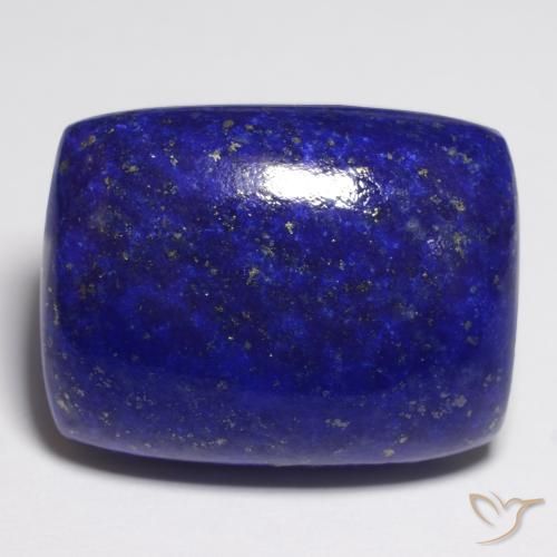 Lapis-lazuli bleue naturelle coupe coussin, 21,85 ct, opaque