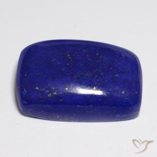 Lapis-lazuli Bleu marine intense naturelle Coussin, 22.41 ct, Opaque