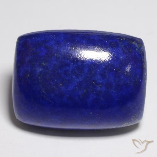 Lapis-lazuli bleue naturelle coupe coussin, 24,76 ct, opaque