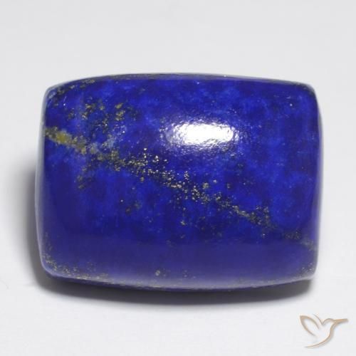 Lapis-lazuli Bleu marine intense naturelle Coussin, 23.77 ct, Opaque