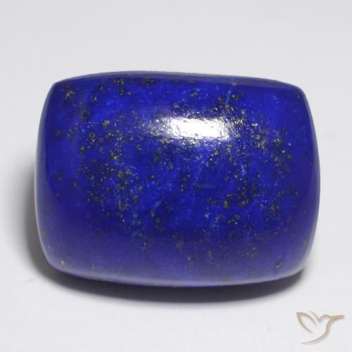 Lapis-lazuli Bleu marine intense naturelle Coussin, 23.33 ct, Opaque