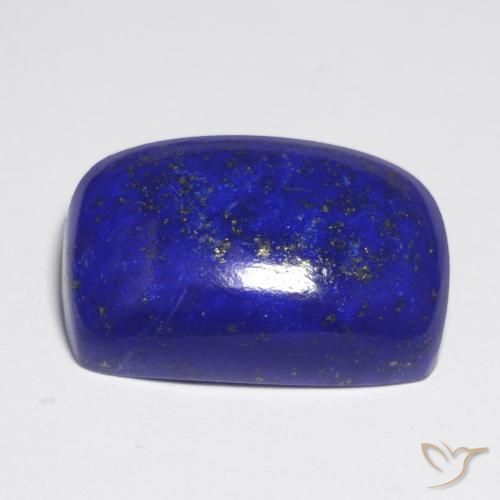 Lapis-lazuli Bleu marine intense naturelle Coussin, 23.33 ct, Opaque