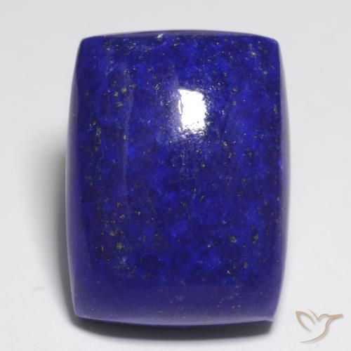 22.44ct Naturel Bleu marine intense Lapis-lazuli, Coussin, Opaque