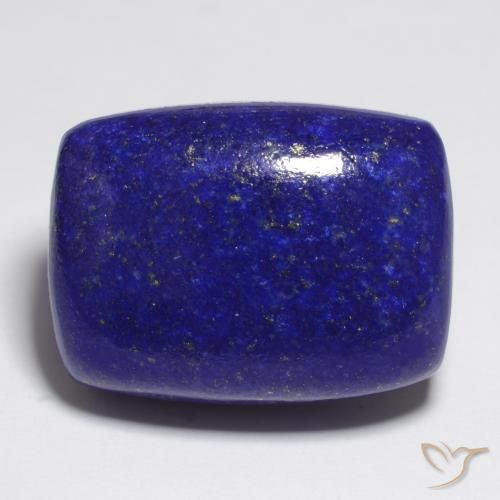 Lapis-lazuli Bleu foncé naturelle Coussin, 23.79 ct, Opaque