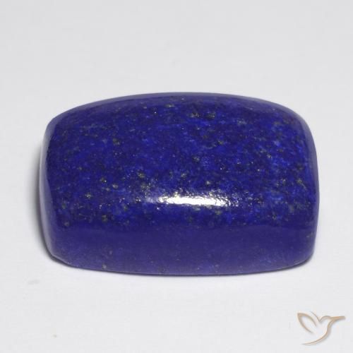 Lapis-lazuli Bleu foncé naturelle Coussin, 23.79 ct, Opaque