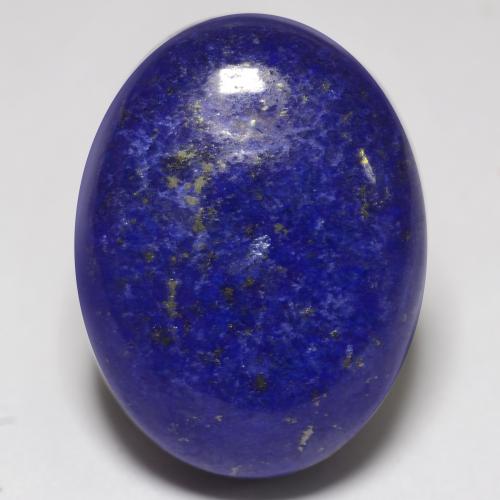 Lapis-lazuli Bleu marine intense naturelle Coupe ovale, 15.04 ct, Opaque