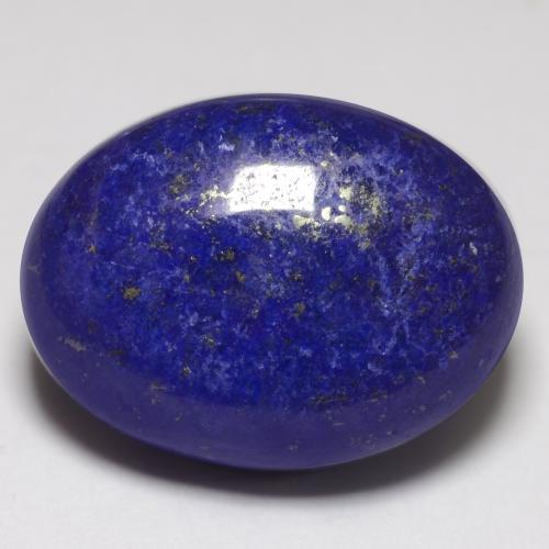 Lapis-lazuli Bleu marine intense naturelle Coupe ovale, 15.04 ct, Opaque